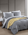 ONYX HOUSE ANNISTON ENZYME 8 PIECE COMFORTER SET WITH THROW, QUEEN