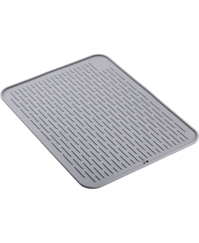 Cheer Collection Silicone Mat, Medium In Gray
