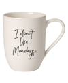 Villeroy & Boch Statement I Don't Like Mondays Mug In White
