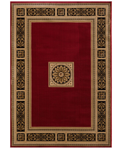 Km Home Sanford Milan 5'3" X 7'7" Area Rug, Created For Macy's In Red