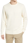 THE NORMAL BRAND THE NORMAL BRAND COTTON PIQUÉ SWEATER,F1SPIQSC