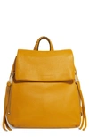 Aimee Kestenberg Bali Leather Backpack In Golden Root