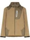 And Wander Water Repellent Stretch Shell Jacket In Nude