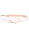 PHILIPP PLEIN ICONIC PLEIN LEATHER BELT