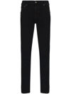 NUDIE JEANS TIGHT TERRY MID-RISE SKINNY JEANS