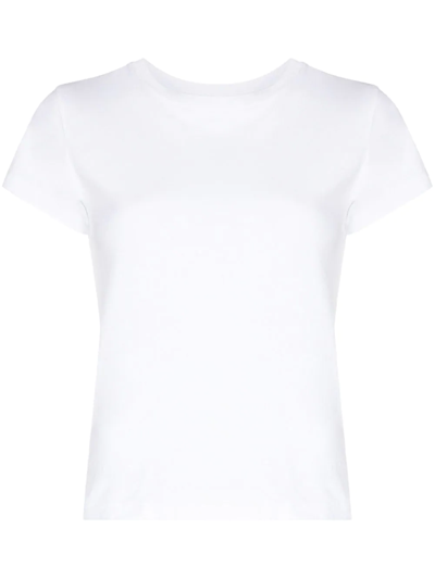 Re/done 60s Crew-neck T-shirt In White
