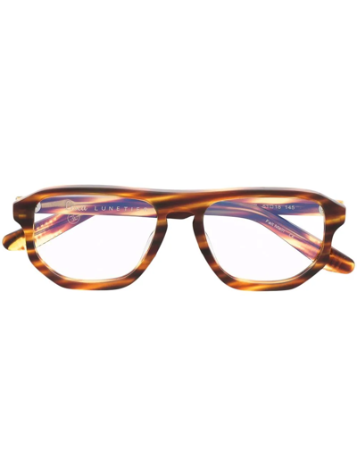 Lesca Maio Rectangle Frame Glasses