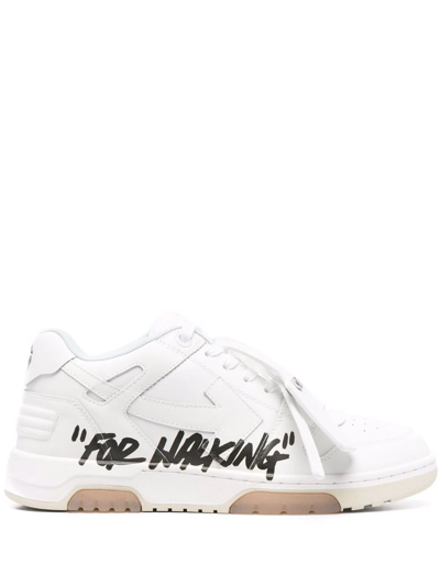 Off-white White Out Of Office 'for Walking' Sneakers