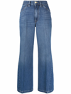 Frame Le Baggy Wide-leg Jeans In Blue