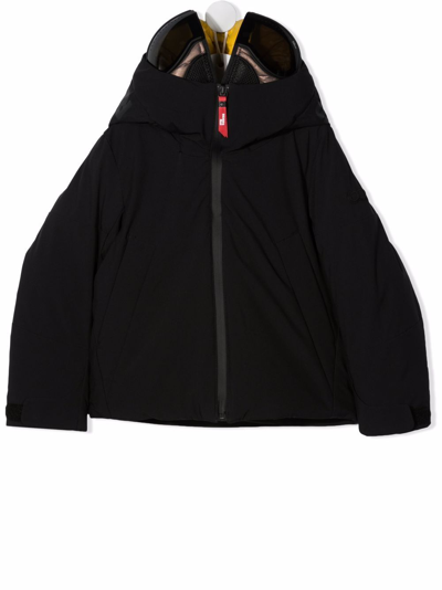 Ai Riders On The Storm Young Kids' Logo-print Padded Jacket In Black