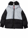 AI RIDERS ON THE STORM YOUNG LOGO-PRINT FEATHER-DOWN PADDED COAT