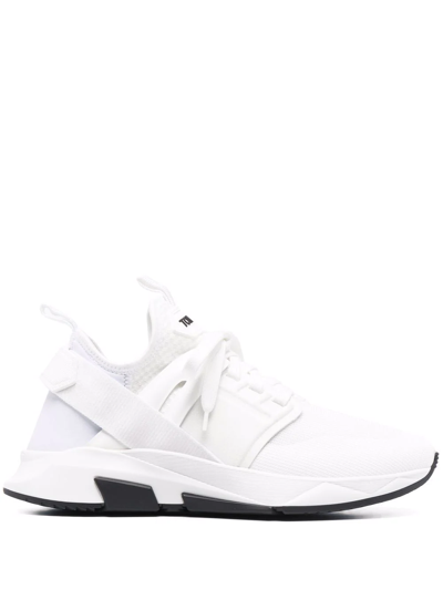 Tom Ford White Lace-up Sneakers