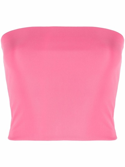 The Andamane Gwen Tube Top In Fuchsia