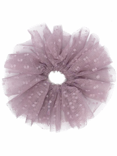 Redv Point D'esprit Tulle Hairband In Pink