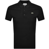 LACOSTE SPORT LACOSTE SHORT SLEEVED POLO T SHIRT BLACK
