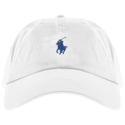 Polo Ralph Lauren Cotton Chino Ball Cap In White