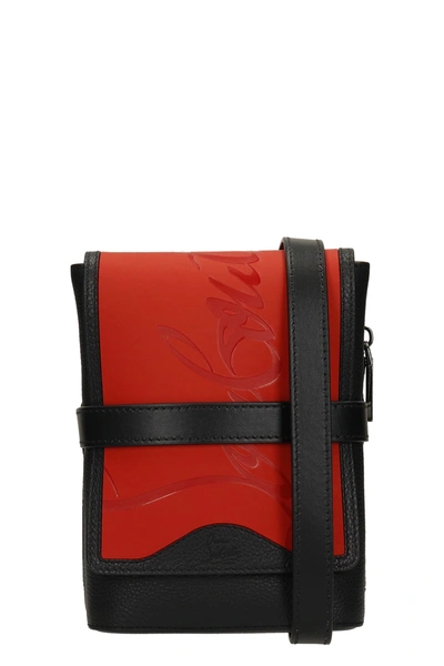Christian Louboutin Benech Rep Shoulder Bag In Black Leather