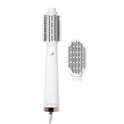 T3 Airebrush Duo Interchangeable Hot Air Blow Dry Brush In White