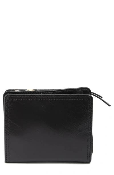 Hobo Reen Zip Wallet In Black