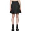 Shushu-tong Black Pleated Mini Skirt In Bo566ba100