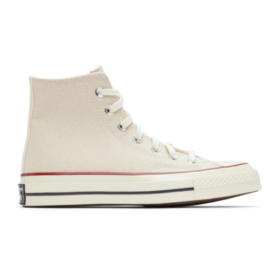 Converse Off-white Chuck 70 High Top Sneakers In Parchment/garnet/egr