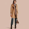 BURBERRY CASHMERE WRAP TRENCH COAT,40287461