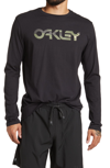 Oakley Marc Ii Long Sleeve T-shirt In Black