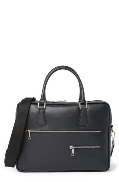 Maison Heritage Caro Portfolio Bag In Black
