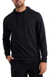 Rhone Essentials Performance Hoodie In Black