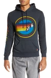 AVIATOR NATION GRAPHIC PULLOVER HOODIE,M-HDPAN1