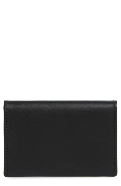 Bosca Rfid Leather Card Case In Black