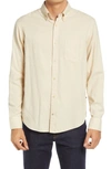 Nn07 Levon 5159 Slim Fit Flannel Button-down Shirt In Ecru