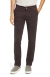 Nn07 Marco 1400 Slim Fit Chinos In Dark Wine