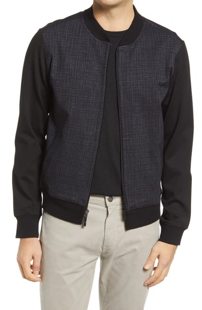 Robert Barakett Stelvio Bomber Jacket In Black
