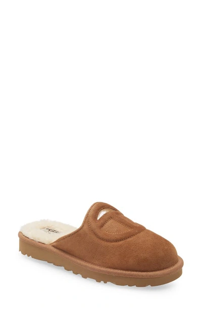 Ugg X Telfar Logo Slipper In Brown