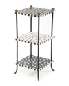 MACKENZIE-CHILDS DOT THREE-TIER TABLE,PROD210650268