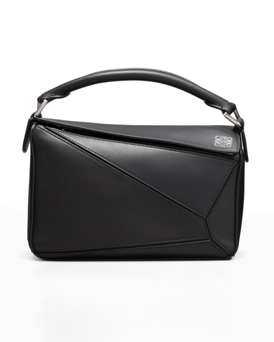 Loewe Puzzle Small Bag In Black