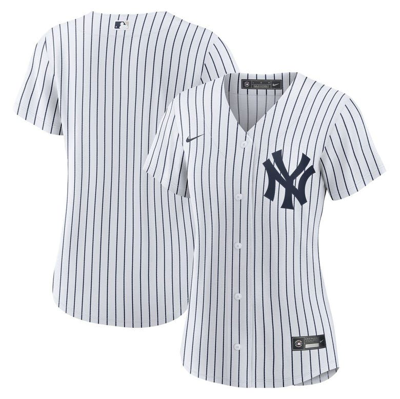 Nike White New York Yankees Home Replica Team Jersey