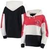 SOFT AS A GRAPE SOFT AS A GRAPE RED/NAVY ST. LOUIS CARDINALS RUGBY PULLOVER HOODIE,4207946