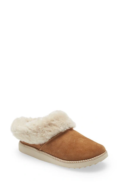 Olukai Kui Genuine Shearling Slipper In Multi