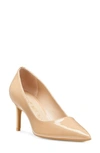 Stuart Weitzman Linsi 75 Pump In Adobe Patent