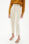 Pre-spring 2021 Ready-to-wear Celina Grasscloth Pant In Ecru