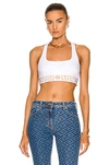 Versace Top In Bianco Ottico