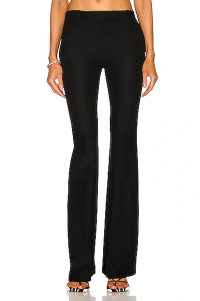 Alexander Mcqueen Classic Suiting Trousers In Black