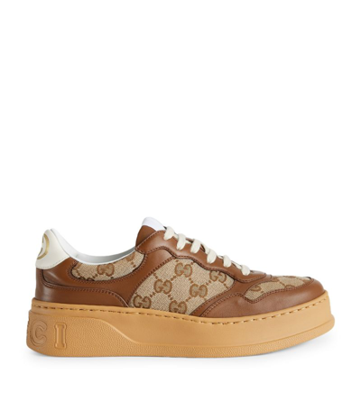 Gucci Original Gg Monogram Sneakers In Brown