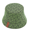 LOEWE LOEWE REVERSIBLE ANAGRAM BUCKET HAT,17583050