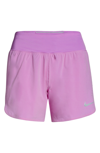 Nike Eclipse Running Shorts In Fuchsia Glow/ Silver