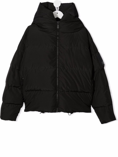 Bacon Teen Recycled-blend Padded Jacket In Black