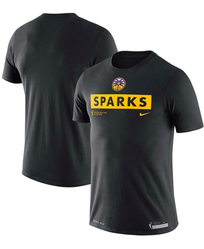 Nike Men's Black Los Angeles Sparks Practice T-shirt