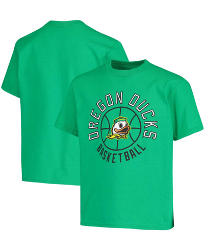 Champion Youth Green Oregon Ducks Basketball T-shirt